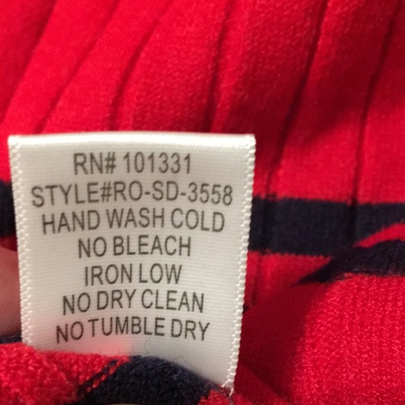 Super stretchy sexy cropped ribbed, striped sweater junior Large - Picture 11 of 12